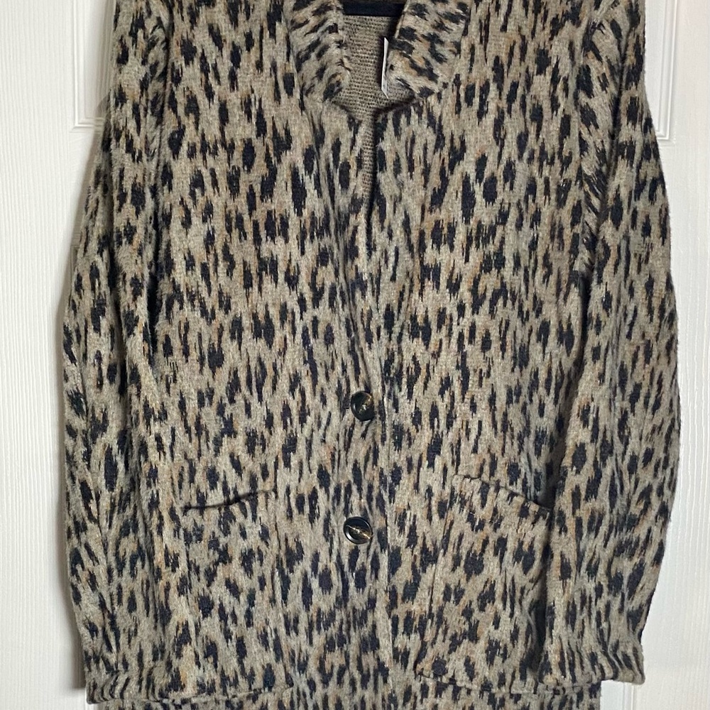 Maurices Animal Print Blazer
